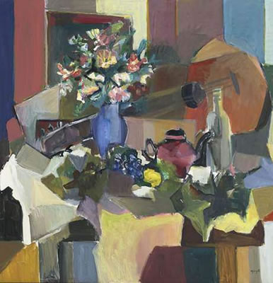 GUITARE ET BOUQUET