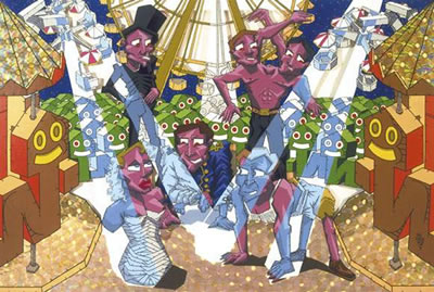 Sample artwork by Christian Kriki (Born 1965), known for painting - View similar artists and auction records