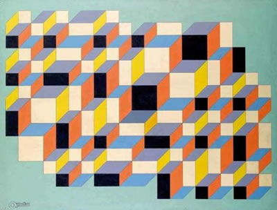 COMPOSITION GEOMETRIQUE by Georges Connan - Auction record, sale price, and art valuation. Compare with similar artists and explore comparable artworks.