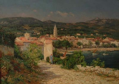 Sample artwork by Jules Ribeaucourt (1866 - 1932), known for painting - View similar artists and auction records