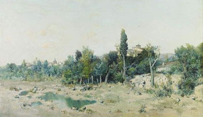 Paysage de la campagne espagnole