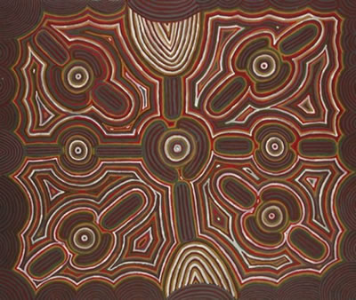 Awelye / Peinture corporelle pour cérémonie de femmes / Body Paint Designs for Women's Corroboree by Barbara Long Kngwarreye - Auction record, sale price, and art valuation. Compare with similar artists and explore comparable artworks.