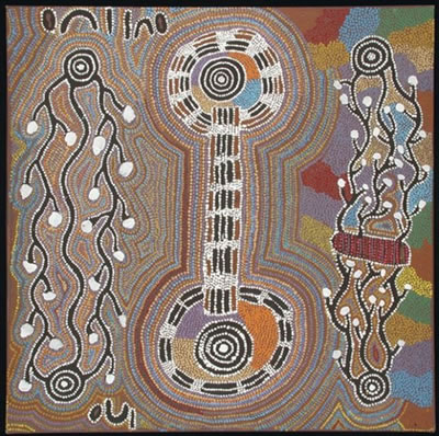 Pamapardu Jukurrpa / Rêve de la fourmi volante / Flying Ant Dreaming