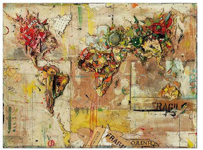 PLANISPHERE, 2005 by Eric Liot - Auction record, sale price, and art valuation. Compare with similar artists and explore comparable artworks.