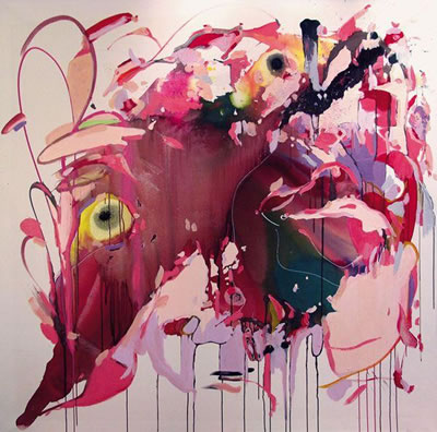 Sample artwork by Yaze (Born 1979), known for graffiti art - View similar artists and auction records