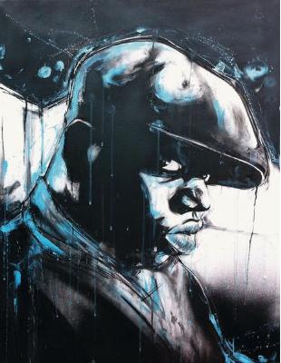 Sample artwork by Deuz (Born 1979), known for street art painting - View similar artists and auction records