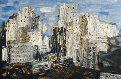 PAYSAGE URBAIN by Pierre Bosco - Auction record, sale price, and art valuation. Compare with similar artists and explore comparable artworks.