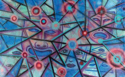 Sample artwork by Bill Blast (Born 1964), known for street art, mural painting - View similar artists and auction records