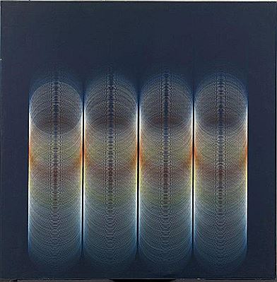 DALETH (PROGRESSION CHROMA.TIQUE 4 CHEMINS DE LUMIERE) by Romano Zanotti - Auction record, sale price, and art valuation. Compare with similar artists and explore comparable artworks.
