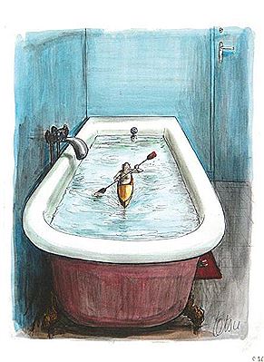 La baignoire
