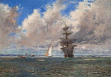 Bateaux au large
