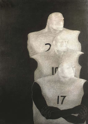 Sample artwork by Rameshwar Broota (Born 1941), known for painting - View similar artists and auction records