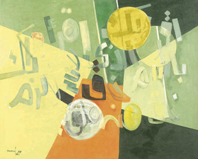 Sample artwork by Mahmoud Hammad (1923 - 1988), known for painting - View similar artists and auction records