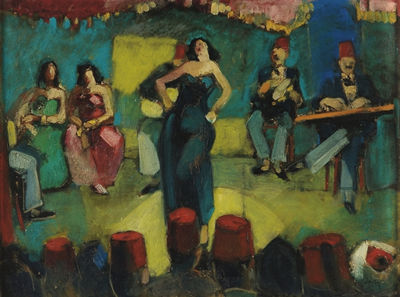 The Singer by Adham Wanly - Auction record, sale price, and art valuation. Compare with similar artists and explore comparable artworks.