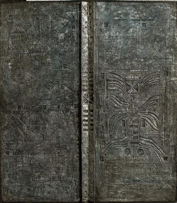 Sample artwork by Massoud Arabshahi (1935 - 2019), known for painting, sculpture, and architectural relief - View similar artists and auction records