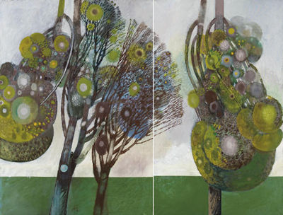 Septembre (diptych) by Abolghassem Saidi - Auction record, sale price, and art valuation. Compare with similar artists and explore comparable artworks.