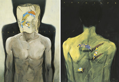 Falling Angels/ANNO 1373 (diptych)