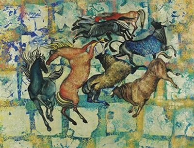 Horses and Bulls