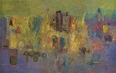 Sample artwork by Abdallah Benanteur (1931 - 2017), known for paintings - View similar artists and auction records