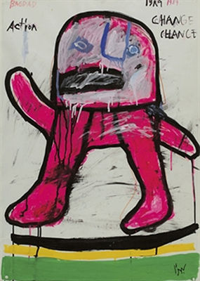 Action Change Chance by Lisa Fattah - Auction record, sale price, and art valuation. Compare with similar artists and explore comparable artworks.