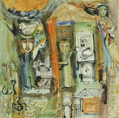 Sample artwork by Elias Zayyat (1935 - 2022), known for painting - View similar artists and auction records