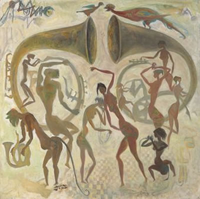 Brass Music by Hamed Nada - Auction record, sale price, and art valuation. Compare with similar artists and explore comparable artworks.