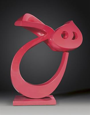 Pink Heech by Ali Omar Ermes - Auction record, sale price, and art valuation. Compare with similar artists and explore comparable artworks.