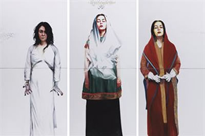 Sample artwork by Afshin Pirhashemi (Born 1974), known for realist female figure and genre painting - View similar artists and auction records