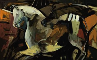 Momentum by Emmanuel Guiragossian - Auction record, sale price, and art valuation. Compare with similar artists and explore comparable artworks.
