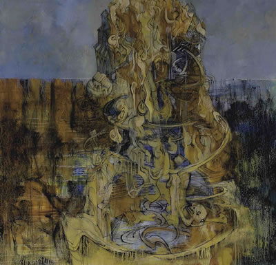 Rebuilding the Tower of Babel by Kevork Murad - Auction record, sale price, and art valuation. Compare with similar artists and explore comparable artworks.