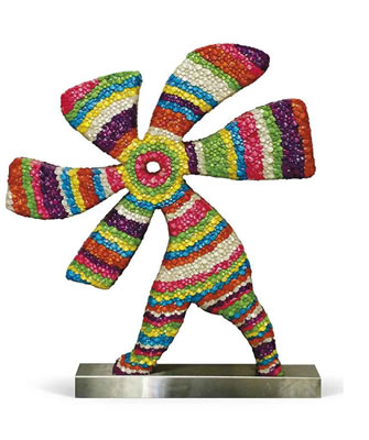 Lollipop Boy by Nadim Karam - Auction record, sale price, and art valuation. Compare with similar artists and explore comparable artworks.