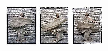 Dancer Triptych (#8, #10, #12) by Lalla Essaydi - Auction record, sale price, and art valuation. Compare with similar artists and explore comparable artworks.