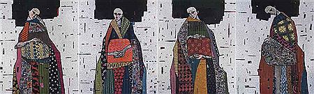 Sample artwork by Zena Assi (Born 1974), known for painting - View similar artists and auction records