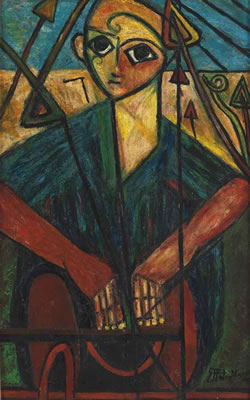 Untitled by Effat Nagui - Auction record, sale price, and art valuation. Compare with similar artists and explore comparable artworks.