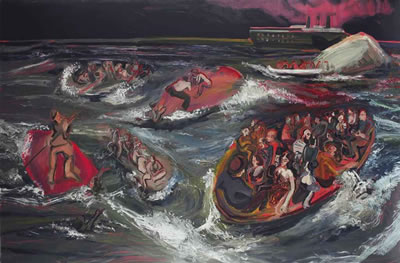 Sinking of a book by Omar Khayyam