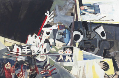 Sample artwork by Mohammed EL Rawas (Born 1951), known for painting - View similar artists and auction records