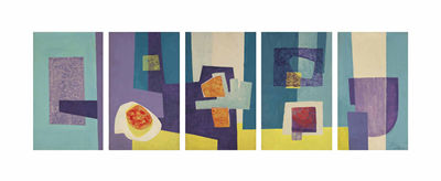 Lika'a Bnafasaji Asrak bi Khamsat Awkat (Rythme bleu - mauve en 5 temps) by Mahmoud Hammad - Auction record, sale price, and art valuation. Compare with similar artists and explore comparable artworks.
