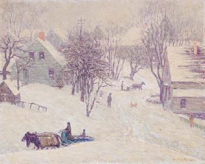 Sample artwork by Morris Pancoast (1877 - 1963), known for shore-winter view painting, illustration - View similar artists and auction records