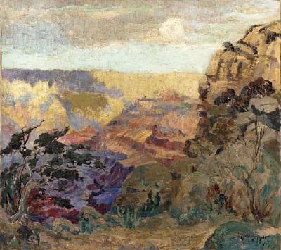 The Grand Canyon by Geoffrey Holt - Auction record, sale price, and art valuation. Compare with similar artists and explore comparable artworks.