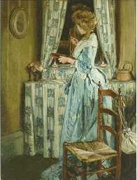 Ada At the Vanity