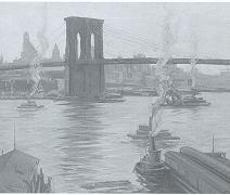 The Brooklyn Bridge by Alphonse Palumbo - Auction record, sale price, and art valuation. Compare with similar artists and explore comparable artworks.