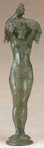 A Bronze Figure of a Draped by Frank Jirouch - Auction record, sale price, and art valuation. Compare with similar artists and explore comparable artworks.