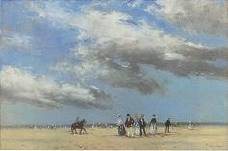 At the Beach by Frederick McDuff - Auction record, sale price, and art valuation. Compare with similar artists and explore comparable artworks.