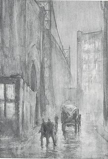 Street Scene, Williamsburg Bridge, NY