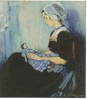 Young Girl with Doll