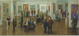 Sample artwork by Tully Filmus (1903 - 1998), known for portrait, figure, genre - View similar artists and auction records