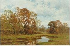 Quiet Stream in Autumn