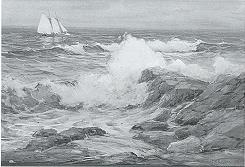 Sailing off a Rocky Coast by George Schultz - Auction record, sale price, and art valuation. Compare with similar artists and explore comparable artworks.