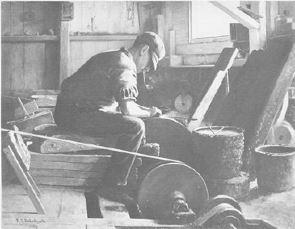 Man in Workshop