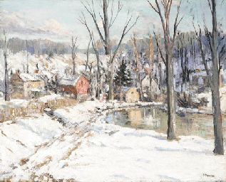 A Town in Winter